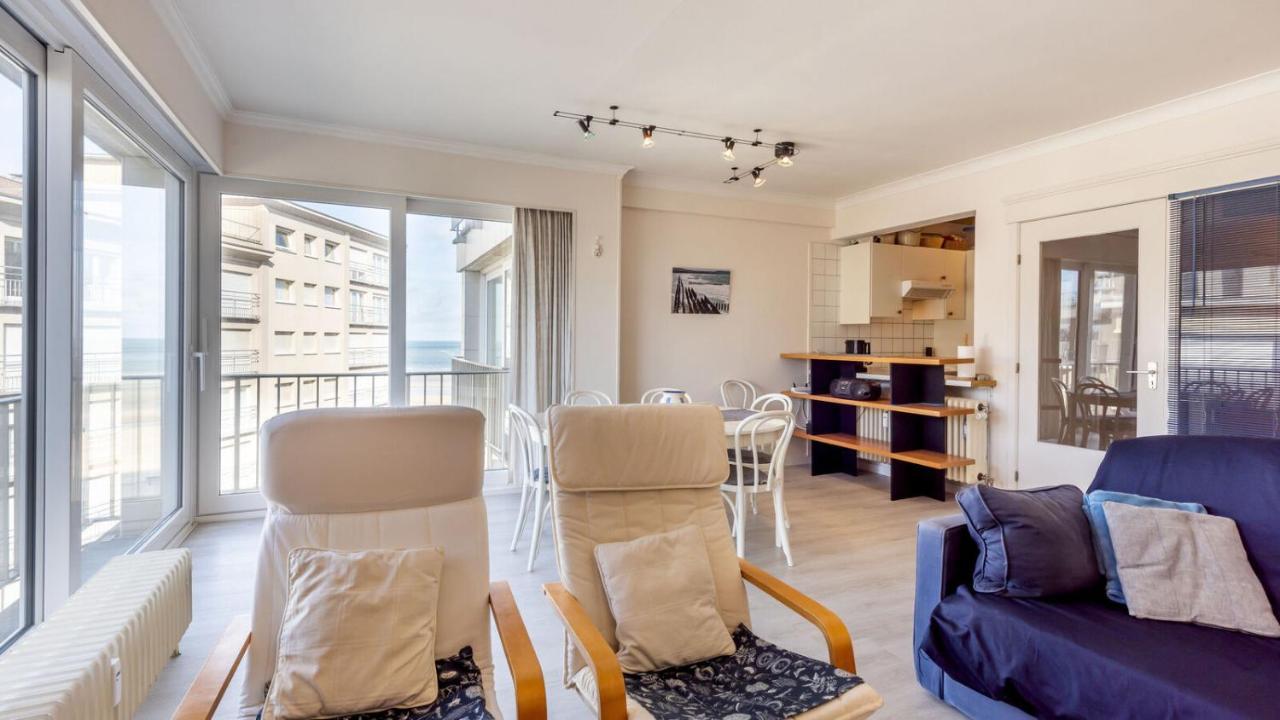 Zonnig En Gezellig Appartement Met Zijdelings Zeezicht En Zwembad In Коксейде Екстериор снимка