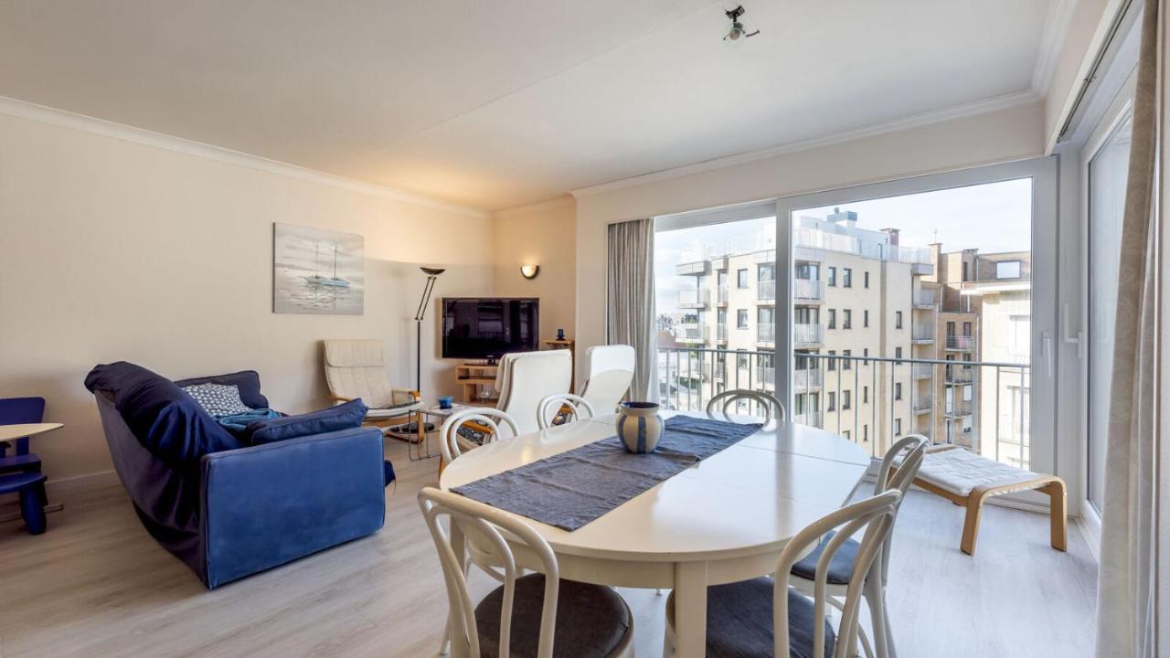 Zonnig En Gezellig Appartement Met Zijdelings Zeezicht En Zwembad In Коксейде Екстериор снимка